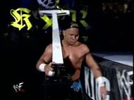 Crash Holly carries a scale to the ring so he can 'prove' he's a super heavyweight weighing well over four hundred pounds.